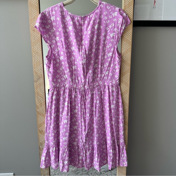 J.Crew Ruffle Front Mini Dress Floral Pattern - Picture 3 of 9